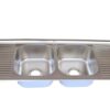 Kitchen Double Bowl -Double drain Sink
