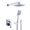 Dual Shower Head Combo Set, Handheld Showerhead Rainfall Shower Head Combo